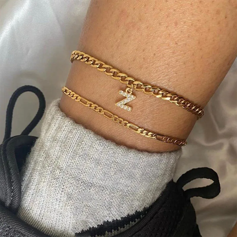 Amour® Initial Anklet
