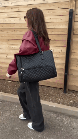 All-in-one® Leather Tote Bag - Dynric