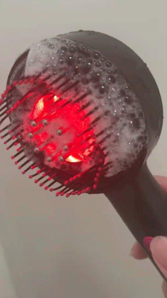 Red Light Therapy Scalp Massager