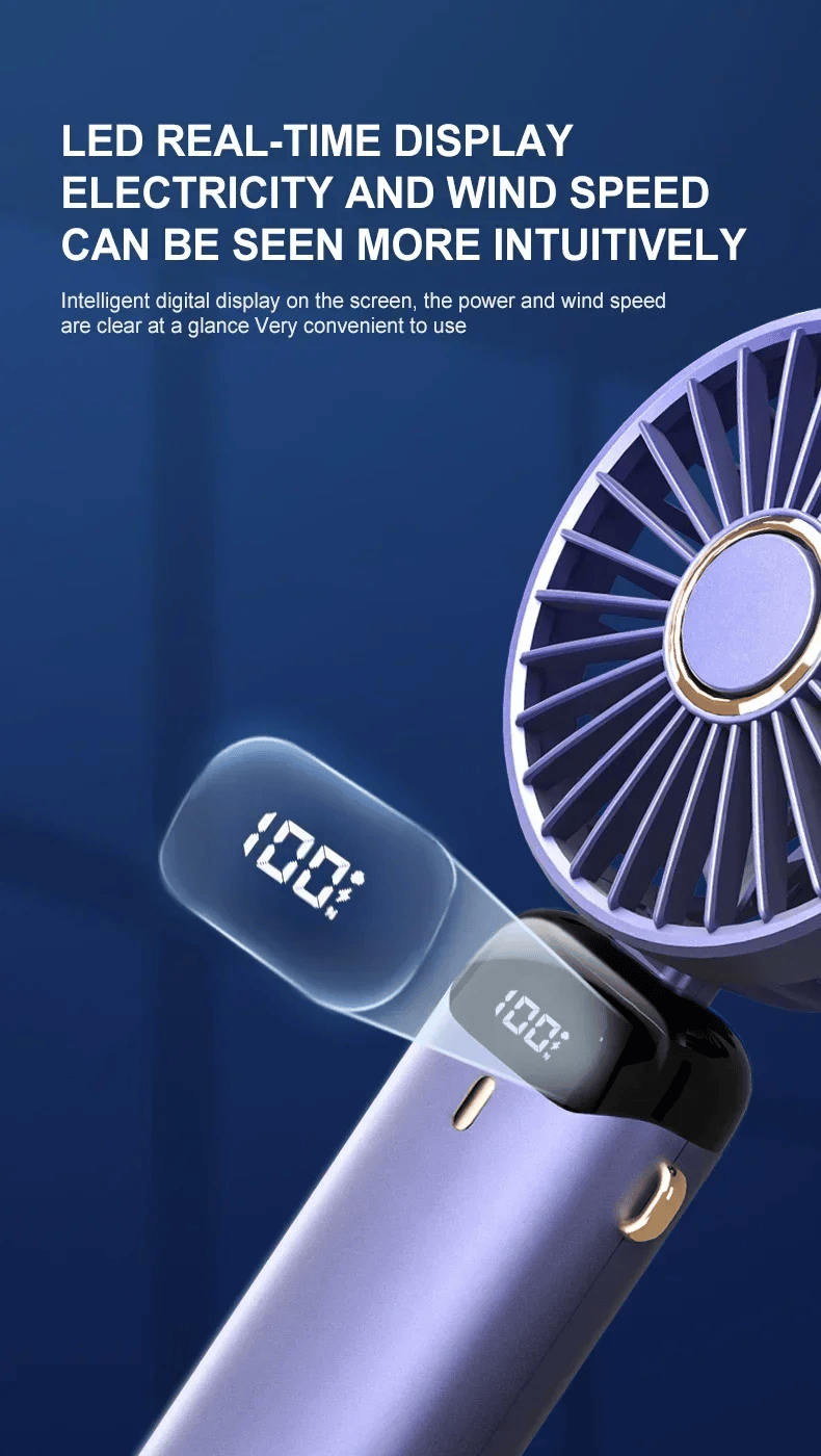 Handheld Portable Mini Fan - Travelers Guild