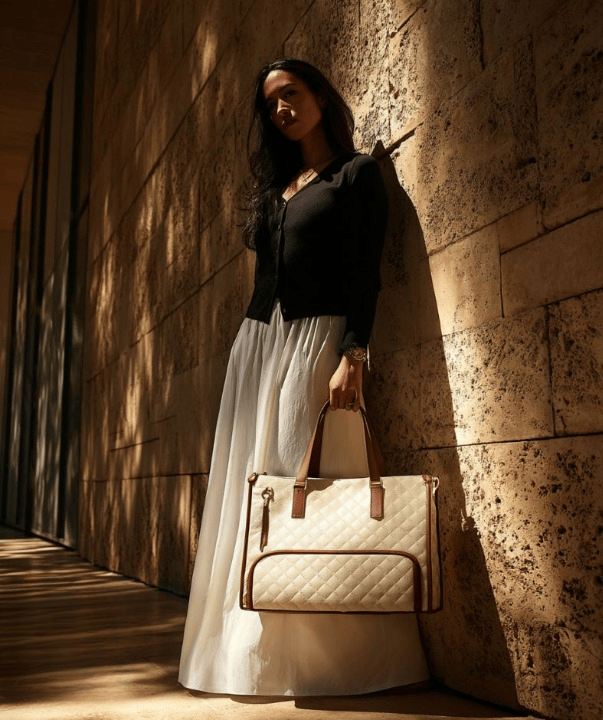 All-in-one® Leather Tote Bag - Dynric