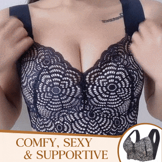 Exsecret Bra Ultimate Lift Stretch Full-figure Seamless Lace Cut-out Bra