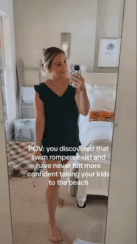 🎉 Last Day Promotion 70% Off🔥 Swim Romper Built-in Bra👙 Detachable Bra Cup