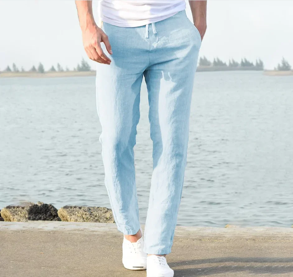 Mens Linen Pants - Valen