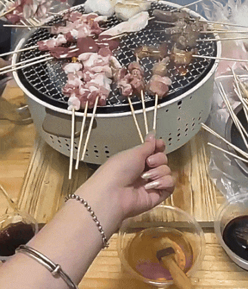 Outdoor Round Barbecue Grill - Travelers Guild