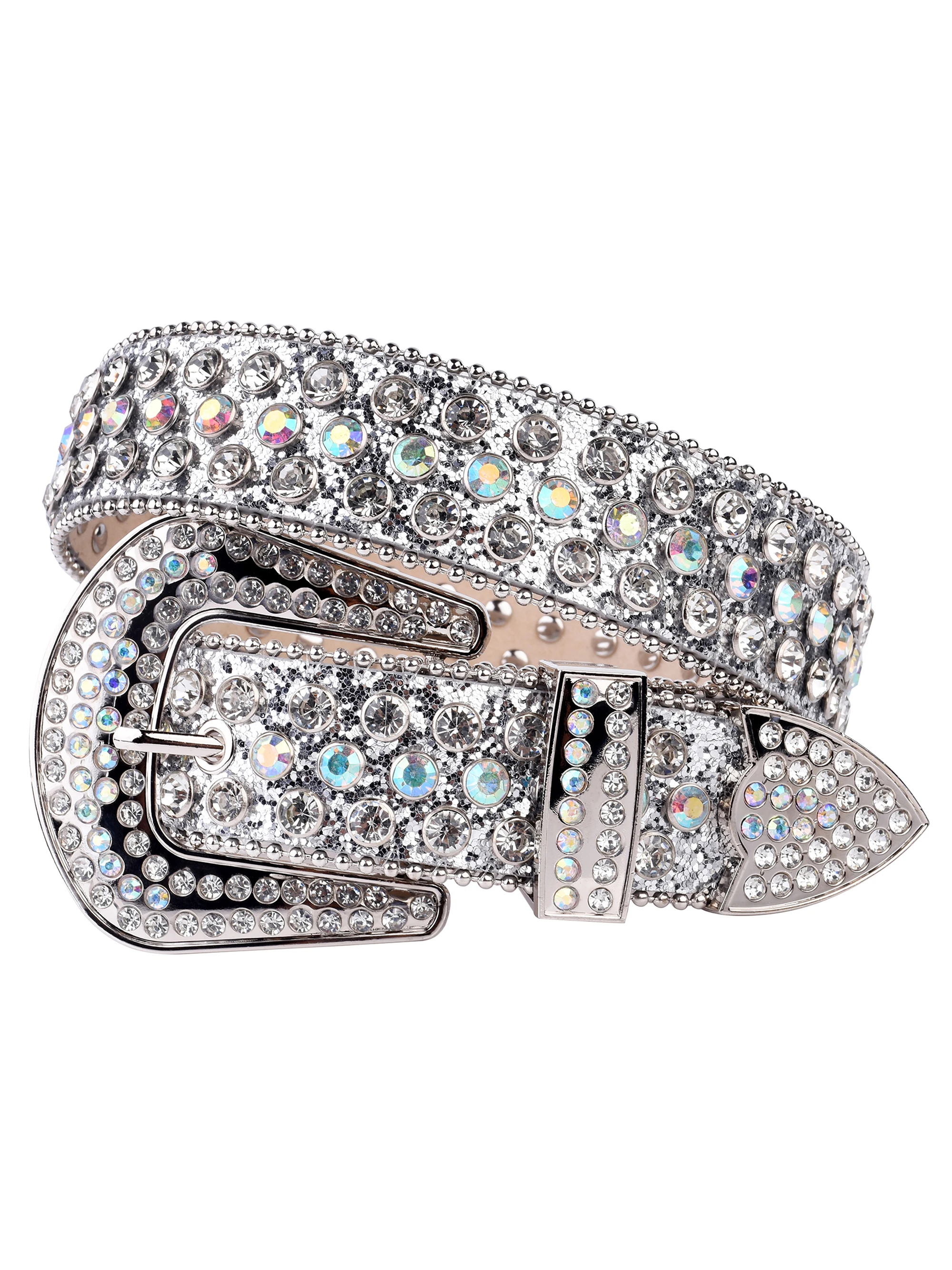 Silver Strap With Silver Studs