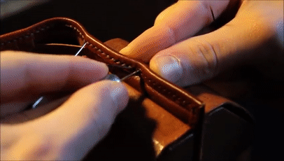 🔥Handmade Colorful Straps Crossbody Leather Bags & Purse💖