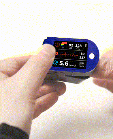 [Official Store]seurico™ Next-generation Intelligent Multifunctional Non-invasive Laser Blood Glucose Meter [99.9% Accuracy]