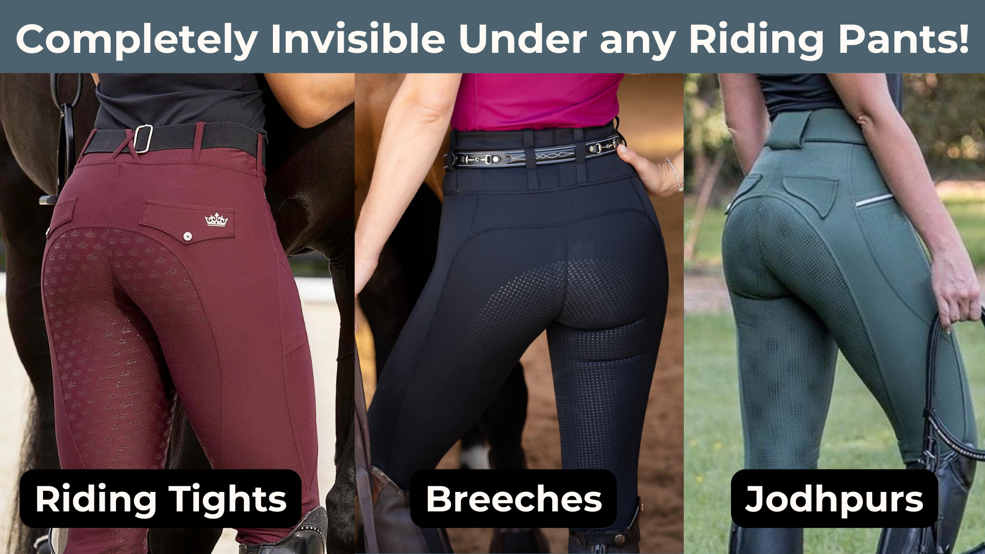 Chevaroo™ Padded Equestrian Underwear
