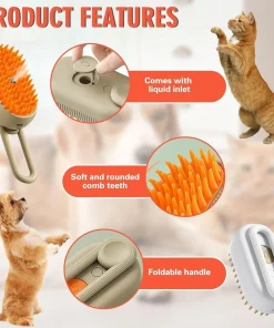 Electric Steamy Massage Brush