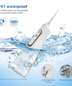 Premium WorkSmart Water Flosser – 4-in-1 - Cordless, Rechargeable Dent